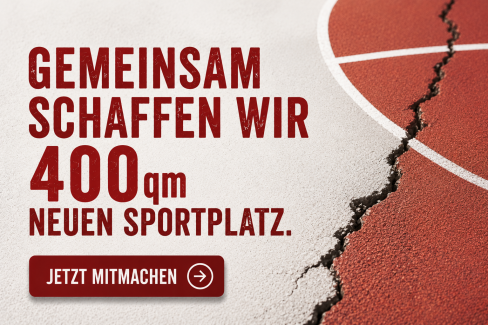 Spenden Sportplatz