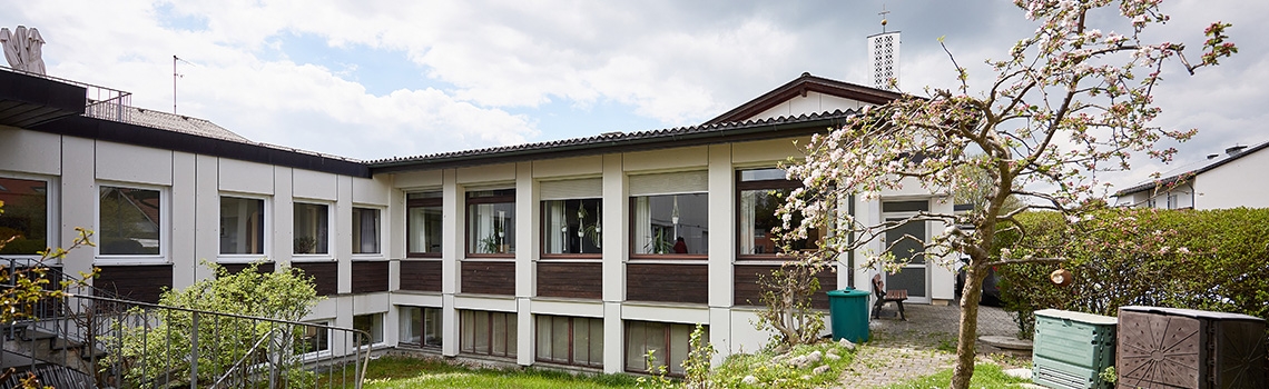 Gebäude des Jugendhauses Don Bosco Penzberg