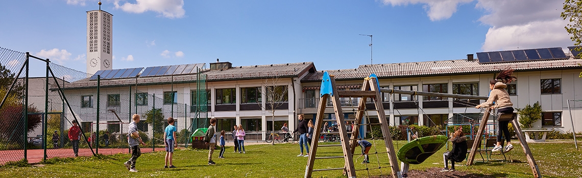 Spielplatz und Sportplatz am Jugendhaus Don Bosco Penzberg